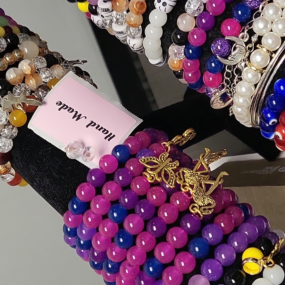Glass bracelets